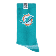 Crocs NFL Miami Dolphins Crocs Socks Men