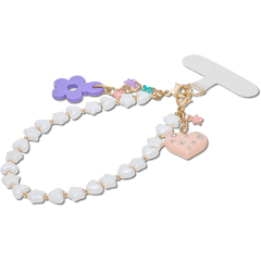 Crocs Beaded Heart Flower Phone Wristlet Women|Kids