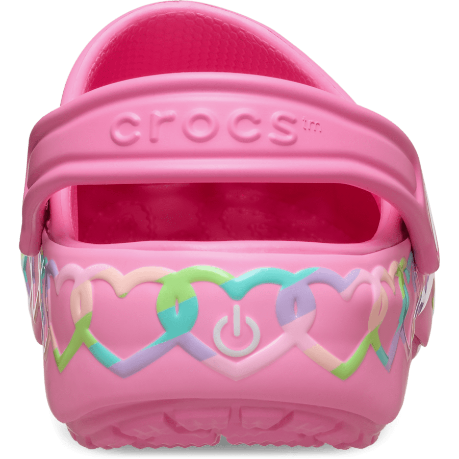 Kids Crocs - Kids' Classic Heart Lights Clog