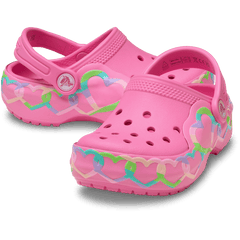 Crocs Toddler Classic Heart Lights Clog Kids