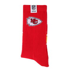 Crocs NFL Kansas City Chiefs Crocs Socks Men
