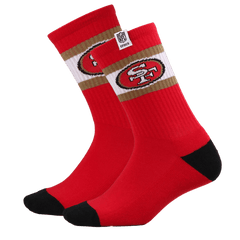 Crocs NFL San Francisco 49ers Crocs Socks Men