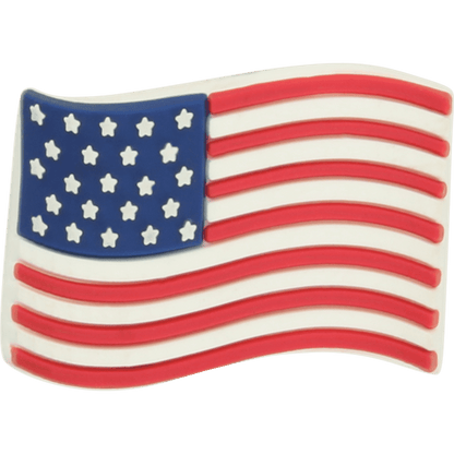 Women / Men Crocs - American Flag Jibbitz Shoe Charm