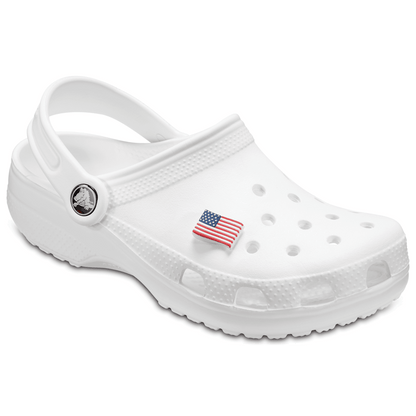Women / Men Crocs - American Flag Jibbitz Shoe Charm