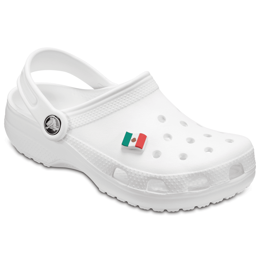 Women / Men Crocs - Mexico Flag Jibbitz™ charm