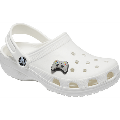 Women / Men Crocs - Grey Game Controller Jibbitz Shoe Charm