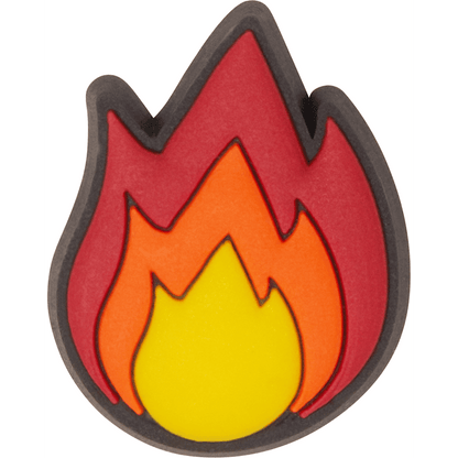 Women / Men Crocs - Fire Jibbitz Shoe Charm