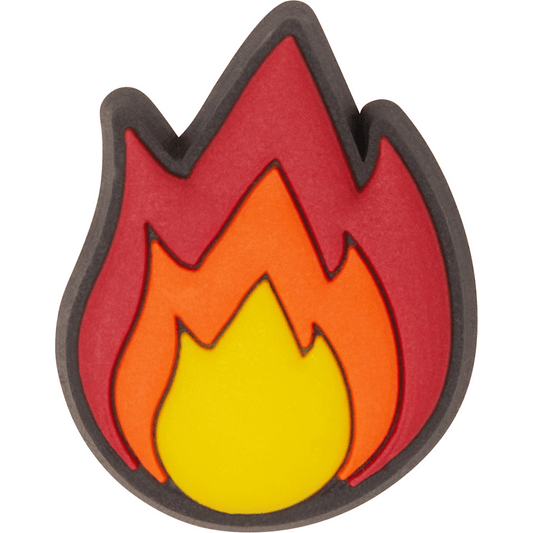 Women / Men Crocs - Fire Jibbitz Shoe Charm