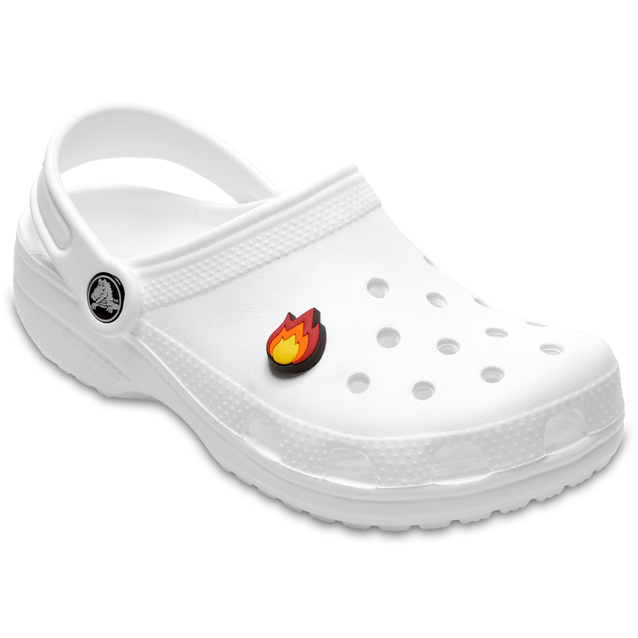 Women / Men Crocs - Fire Jibbitz Shoe Charm
