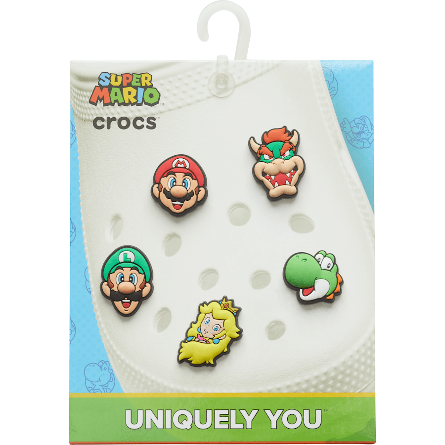 Women / Men / Kids Crocs - Super Mario™ 5-Pack Jibbitz Shoe Charm
