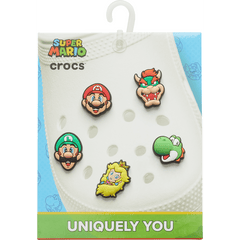 Crocs Super Mario™ 5-Pack Jibbitz Shoe Charm Women|Men|Kids|Jibbitz™ Charms