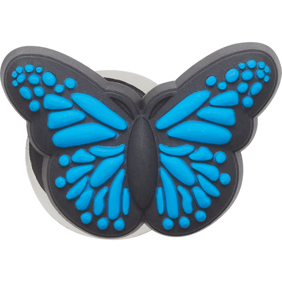 Women / Men Crocs - Blue Butterfly Jibbitz Shoe Charm