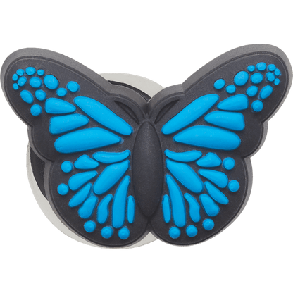 Women / Men Crocs - Blue Butterfly Jibbitz Shoe Charm