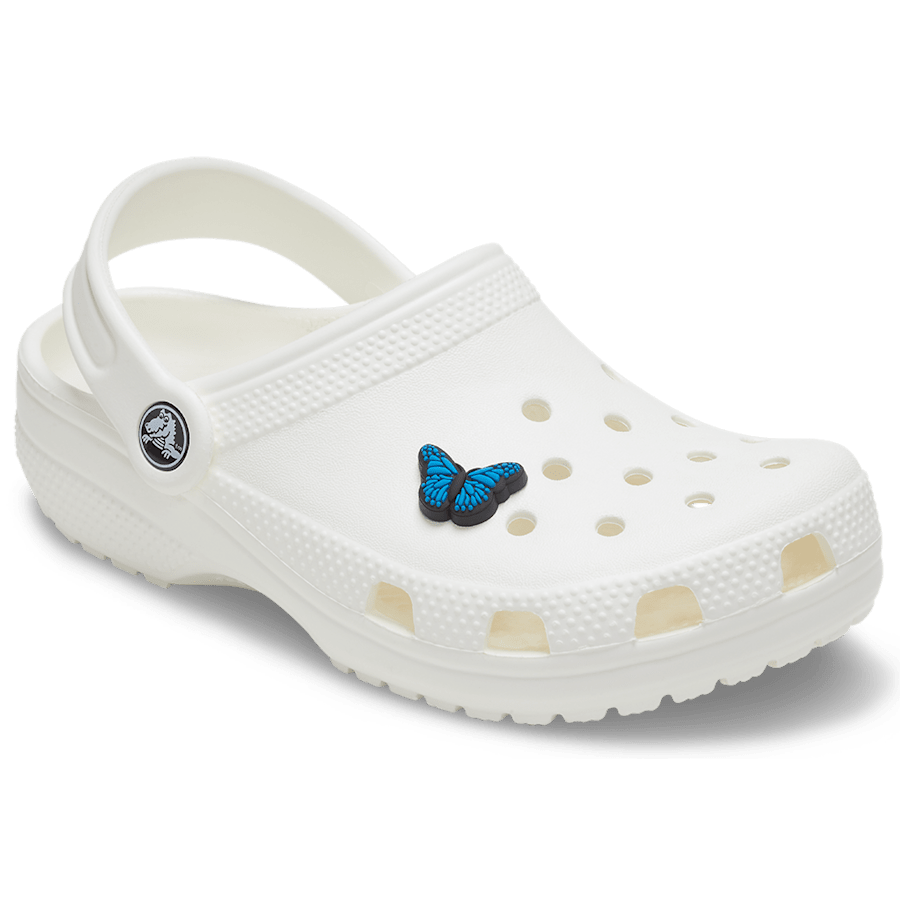 Women / Men Crocs - Blue Butterfly Jibbitz Shoe Charm