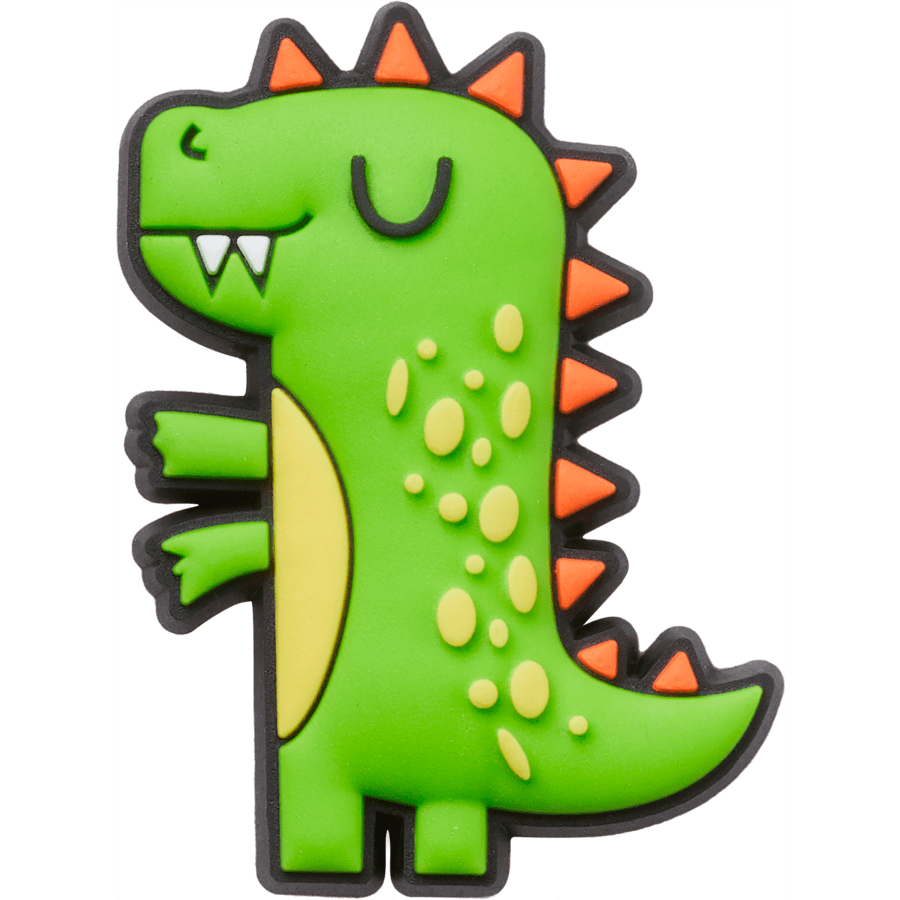 Women / Men Crocs - Green Dino Jibbitz Shoe Charm