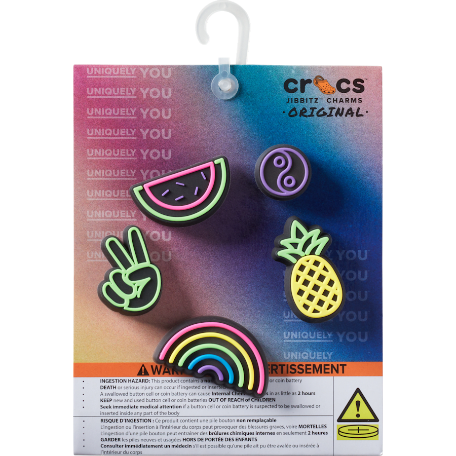 Women / Men Crocs - Lights Up Fun 5 Pack Jibbitz Shoe Charm