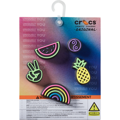 Women / Men Crocs - Lights Up Fun 5 Pack Jibbitz Shoe Charm