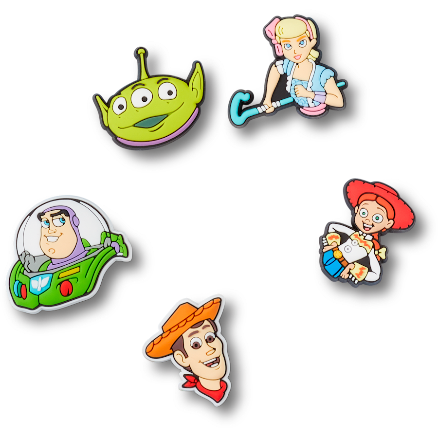 Women / Men / Kids Crocs - Toy Story 5 Pack Jibbitz Shoe Charm