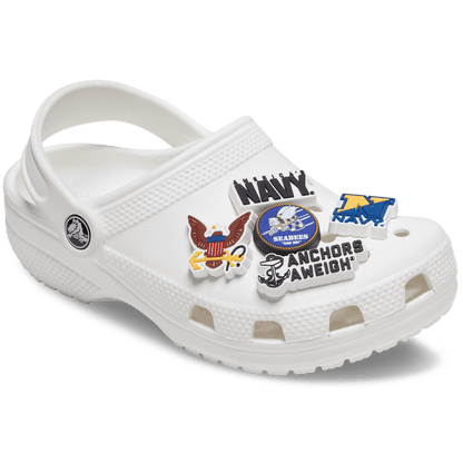 Women / Men / Kids Crocs - Armed Forces US Navy 5Pck Jibbitz Shoe Charm