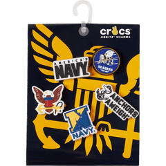 Crocs Armed Forces US Navy 5Pck Jibbitz Shoe Charm Women|Men|Kids|Jibbitz™ Charms
