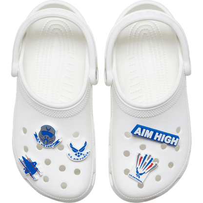Women / Men / Kids Crocs - Armed Forces US Air Force 5Pck Jibbitz Shoe Charm