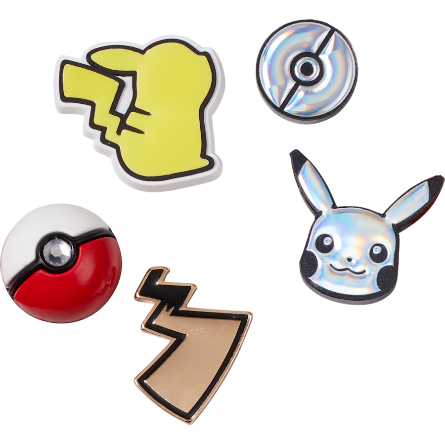 Women / Men / Kids Crocs - Elevated Pokemon 5 Pack Jibbitz Shoe Charm
