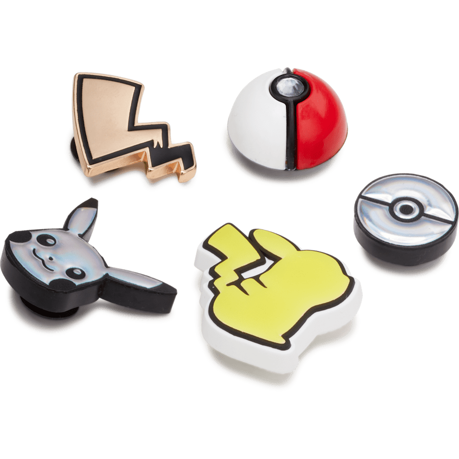 Women / Men / Kids Crocs - Elevated Pokemon 5 Pack Jibbitz Shoe Charm