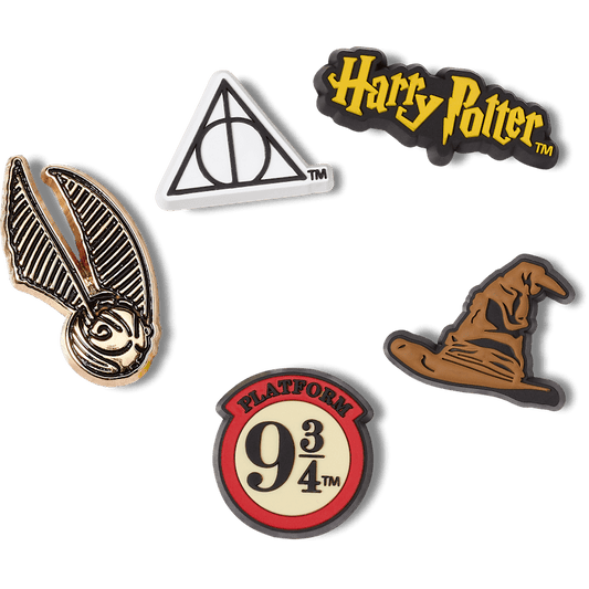 Women / Men / Kids Crocs - Harry Potter Symbol 5 Pack Jibbitz™ charms