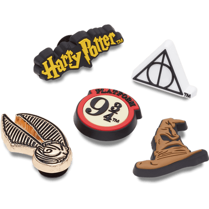 Women / Men / Kids Crocs - Harry Potter Symbol 5 Pack Jibbitz™ charms