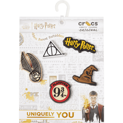 Women / Men / Kids Crocs - Harry Potter Symbol 5 Pack Jibbitz™ charms