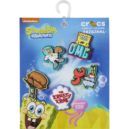 Women / Men / Kids Crocs - SpongeBob 5 Pack Jibbitz™ charms