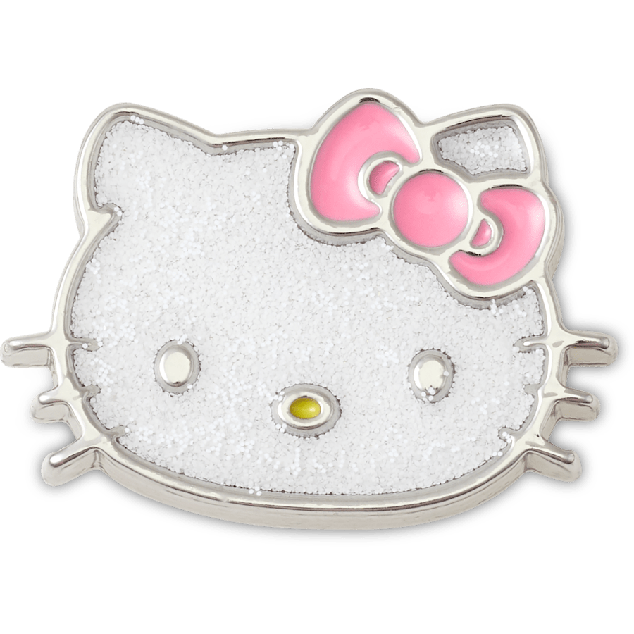Women / Men / Kids Crocs - Hello Kitty Glitter Cat Jibbitz Shoe Charm