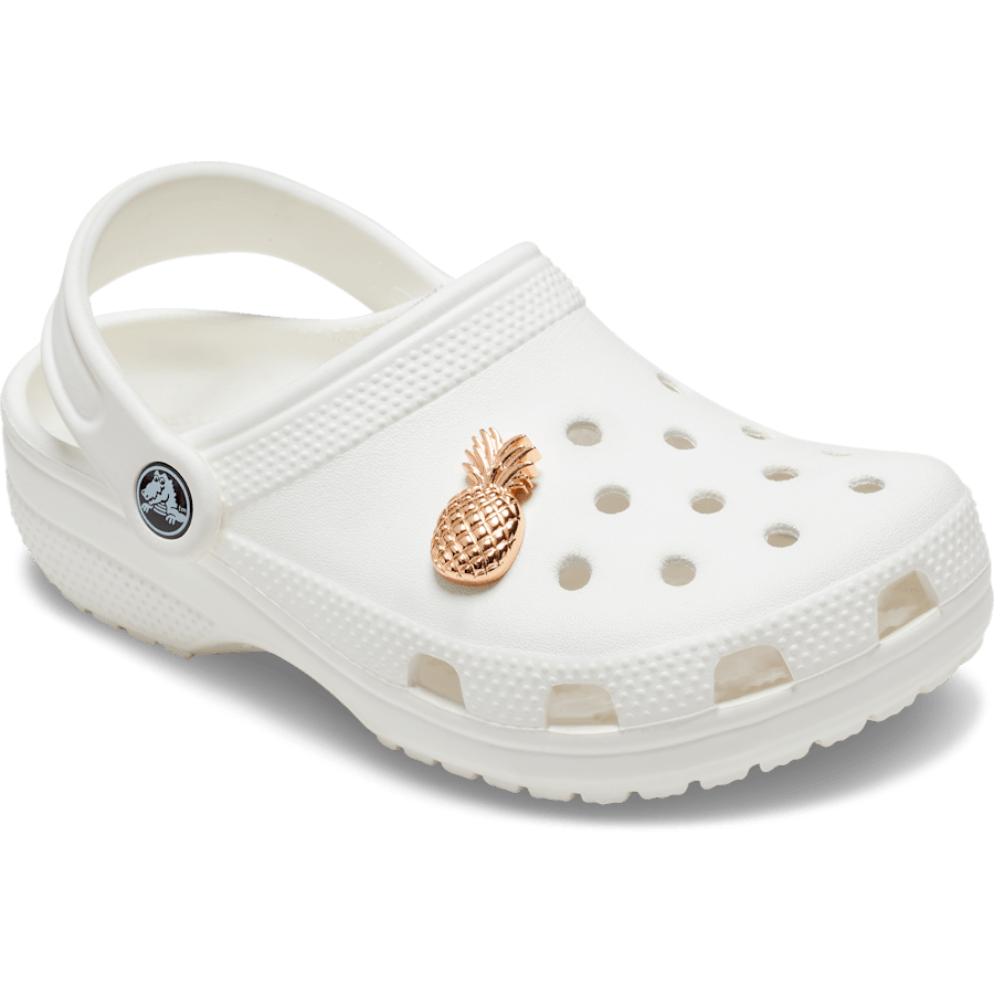 Women / Men Crocs - Gold Pineapple Jibbitz Shoe Charm