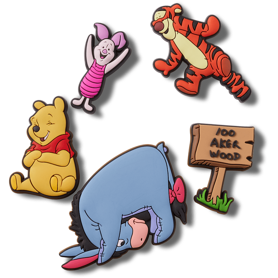 Women / Men / Kids Crocs - Winnie The Pooh 5 Pack Jibbitz™ charms