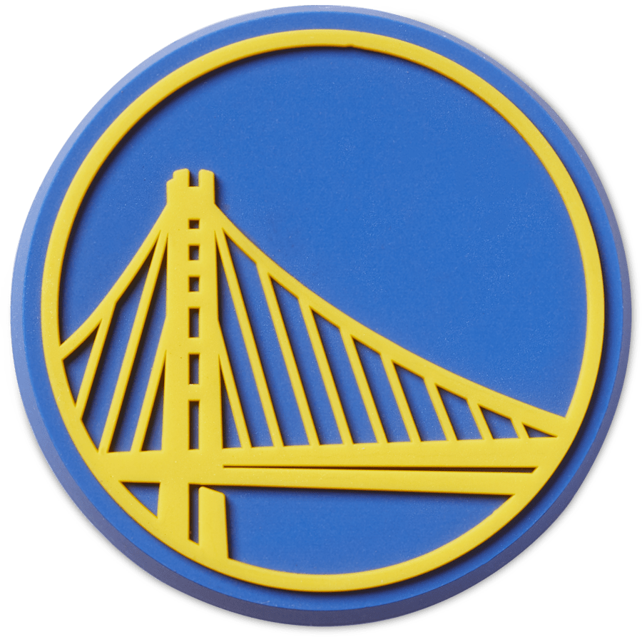 Women / Men Crocs - NBA Golden State Warriors Jibbitz™ charms