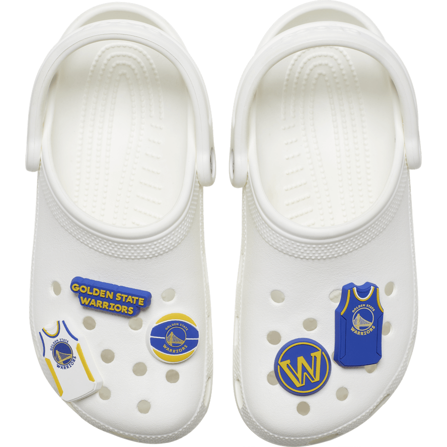 Women / Men Crocs - NBA Golden State Warriors 5 Pack Jibbitz™ charms