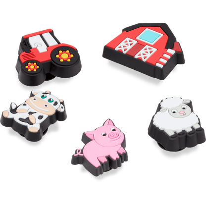 Women / Men / Kids Crocs - Cutesey Farm Animal 5 Pack Jibbitz Shoe Charm