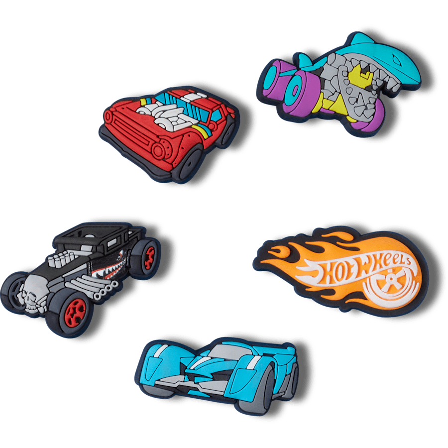 Women / Men / Kids Crocs - Hot Wheels 5 Pack Jibbitz™ charms