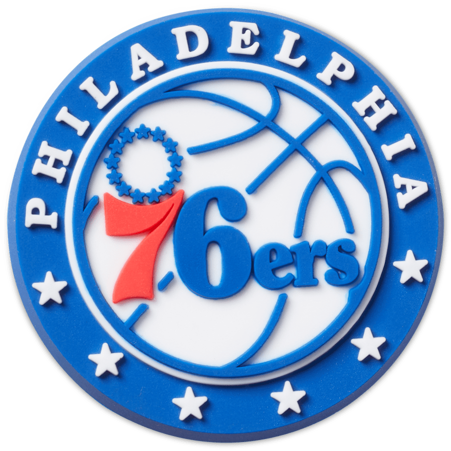 Women / Men Crocs - NBA Philadelphia 76ers Jibbitz™ charms