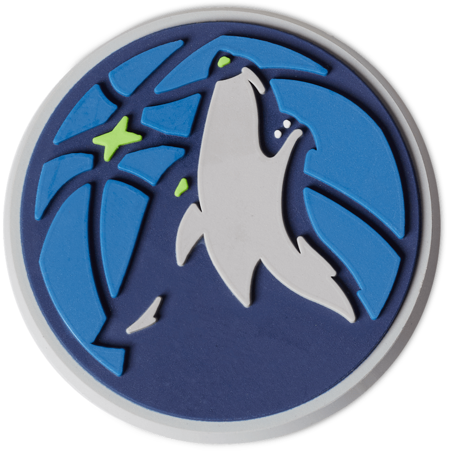 Women / Men Crocs - NBA Minnesota Timberwolves Jibbitz™ charms