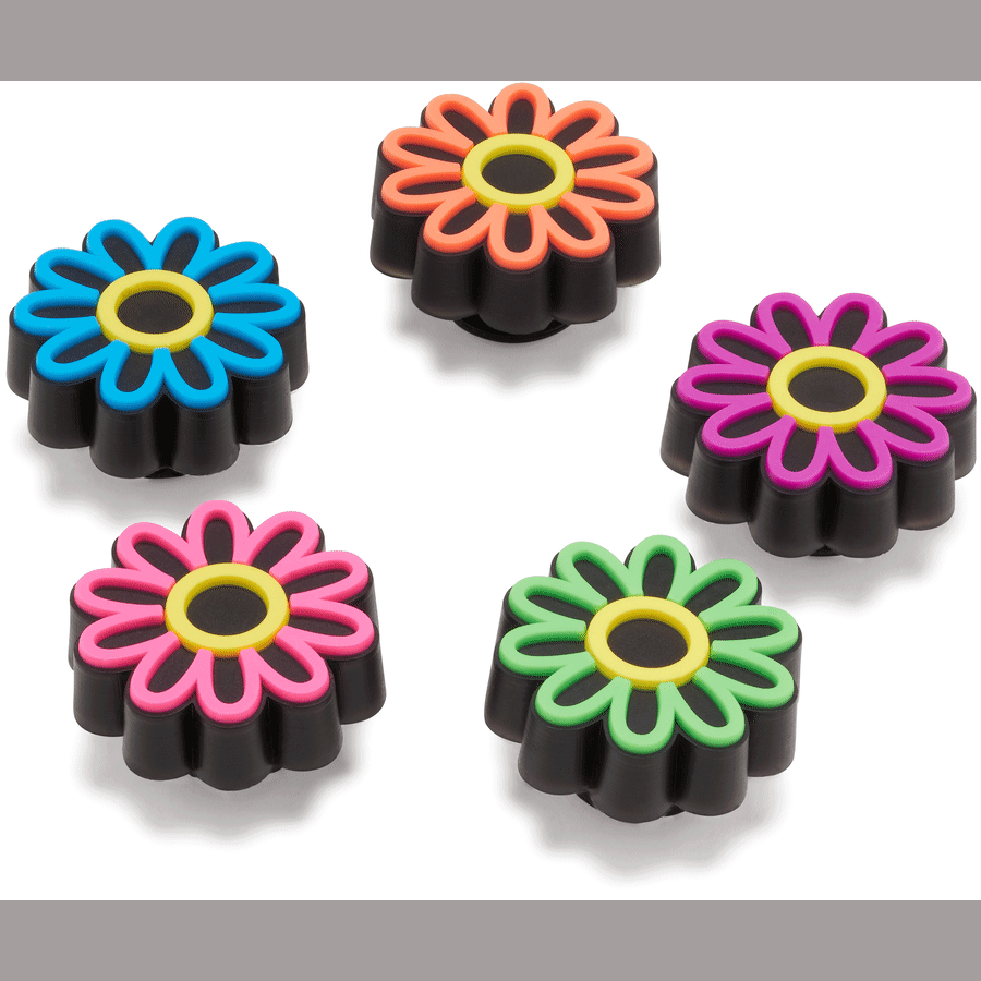 Women / Men Crocs - Lights Up Daisy 5 Pack Jibbitz Shoe Charm