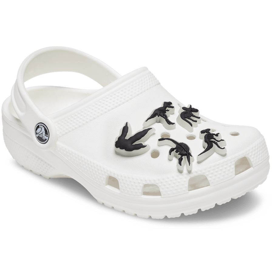 Women / Men Crocs - Glow In The Dark Dino 5 Pack Jibbitz Shoe Charm