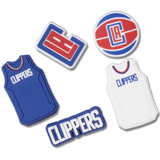Women / Men Crocs - NBA Los Angeles Clippers 5 Pack Jibbitz™ charms