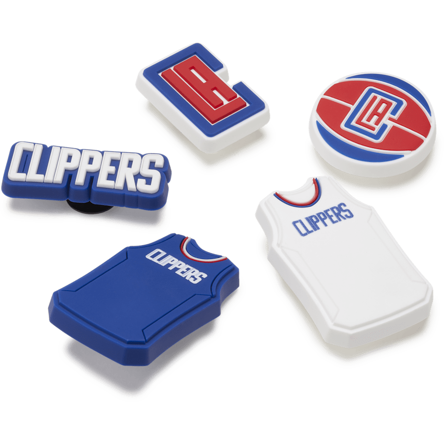 Women / Men Crocs - NBA Los Angeles Clippers 5 Pack Jibbitz™ charms