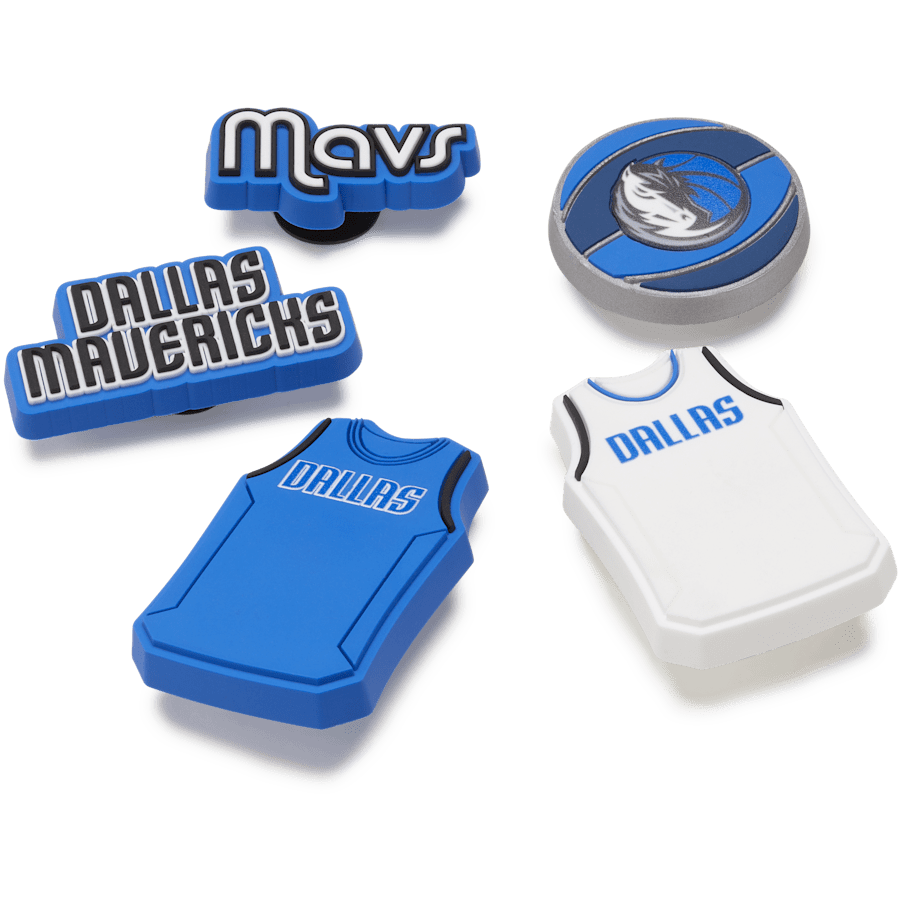 Women / Men Crocs - NBA Dallas Mavericks 5 Pack Jibbitz™ charms