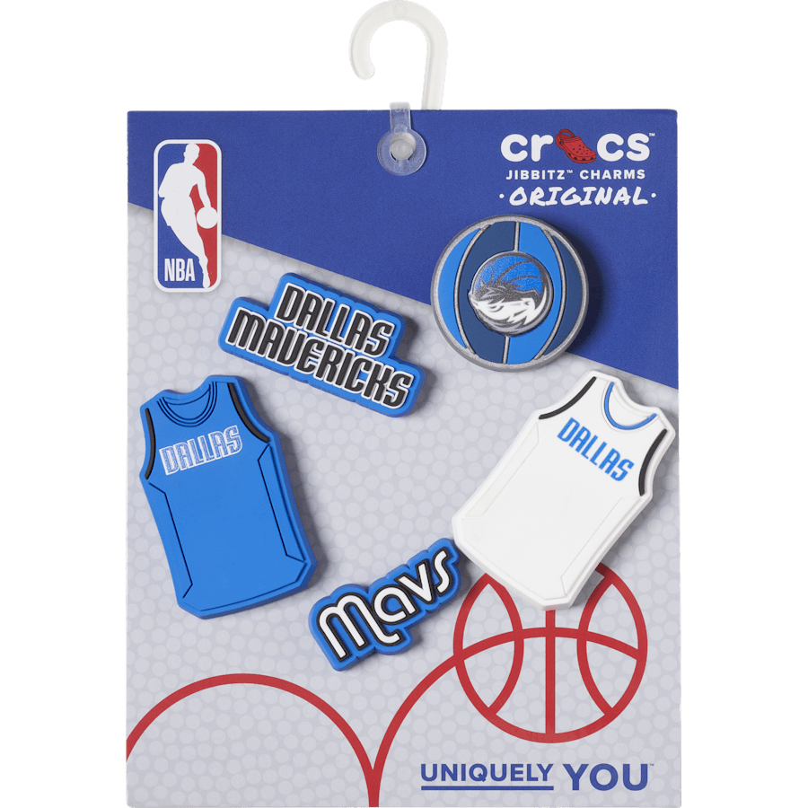 Women / Men Crocs - NBA Dallas Mavericks 5 Pack Jibbitz™ charms
