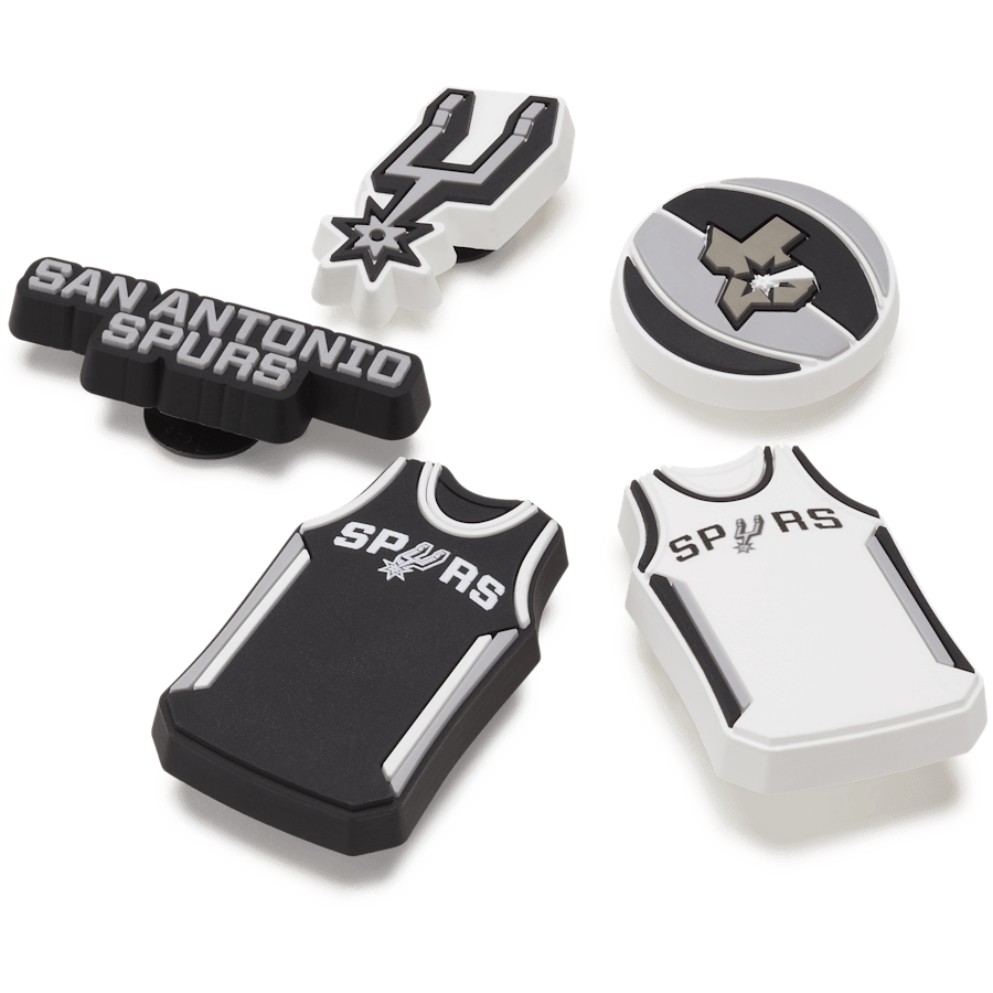 Women / Men Crocs - NBA San Antonio Spurs 5 Pack Jibbitz™ charms