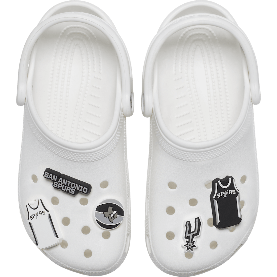 Women / Men Crocs - NBA San Antonio Spurs 5 Pack Jibbitz™ charms