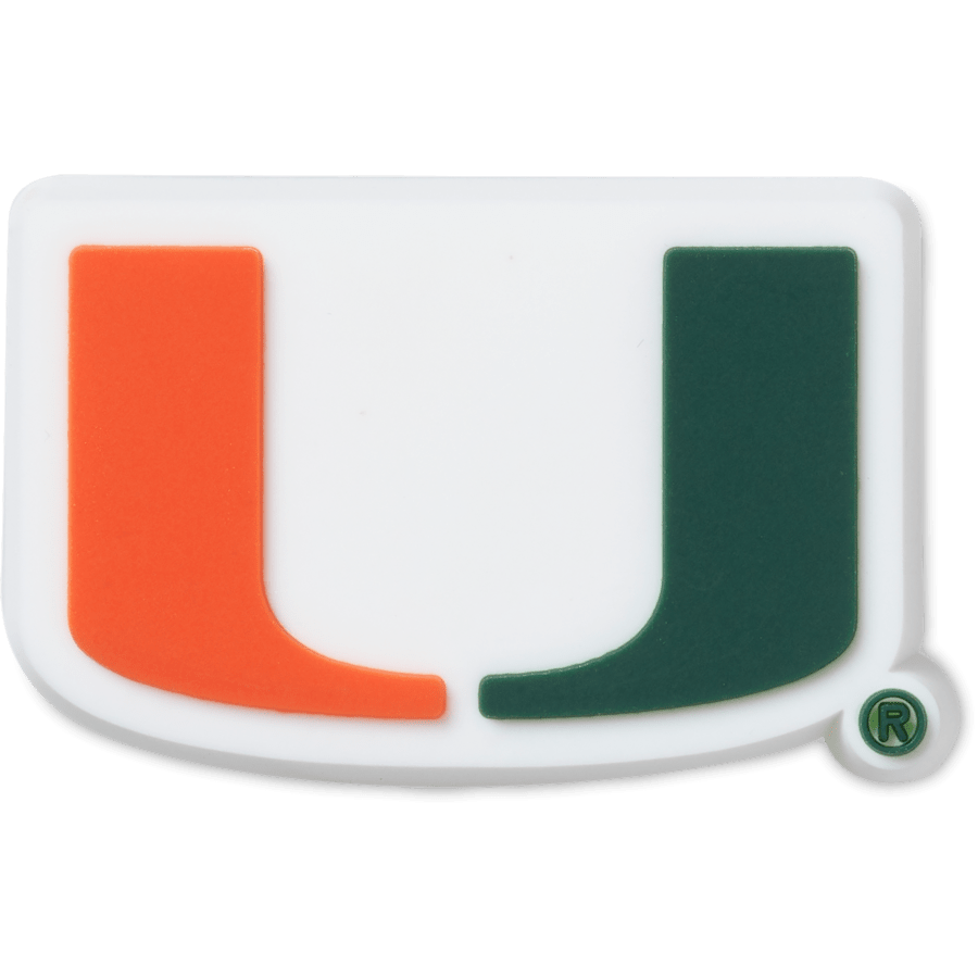 Women / Men Crocs - University of Miami Jibbitz™ charms