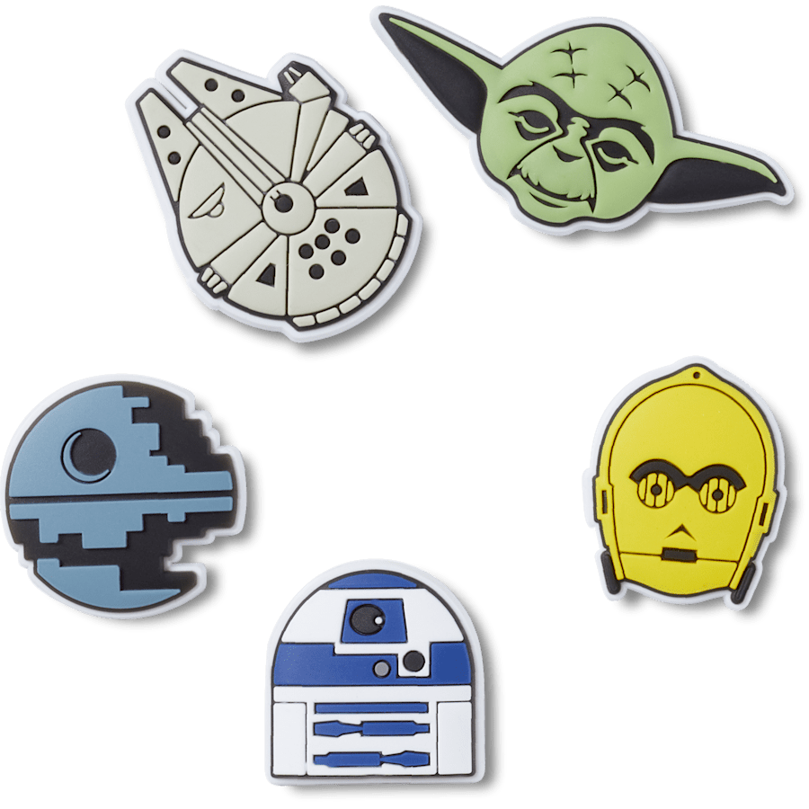 Women / Men / Kids Crocs - Star Wars 5 Pack Jibbitz™ charms